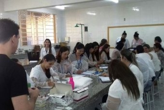 Saúde de Três Lagoas capacita profissionais para o teste rápido IST-Aids/HV Saúde de Três Lagoas capacita profissionais para o teste rápido IST-Aids/HV