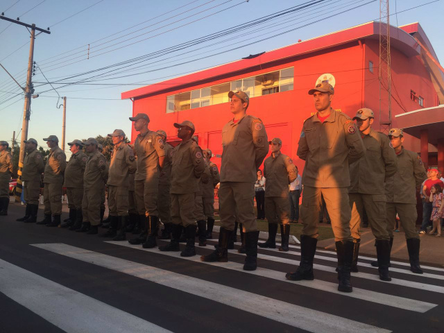 Nova sede do Corpo de Bombeiros é inaugurada nesta quinta-feira 