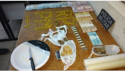 Radiopatrulha prende autor de tráfico de drogas no bairro Vila Piloto