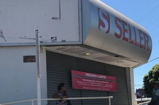 Unidade das Lojas Seller fecham as portas em Três Lagoas