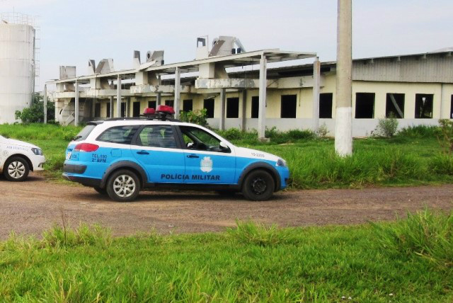 Alojamento na saída para Brasilândia ainda continua sendo furtado 