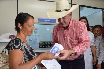 Farmácia da unidade de ESF Santo André é entregue à população Farmácia da unidade de ESF Santo André é entregue à população