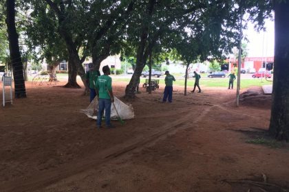 Devido demanda, áreas verdes de Três Lagoas contará com força tarefa aos sábados Devido demanda, áreas verdes de Três Lagoas contará com força tarefa aos sábados