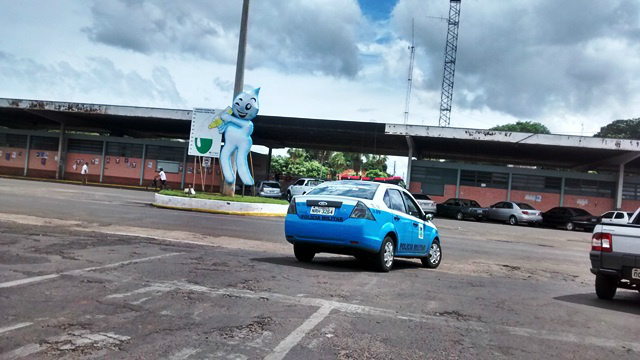 Loja no centro da cidade é alvo de tentativa de assalto
