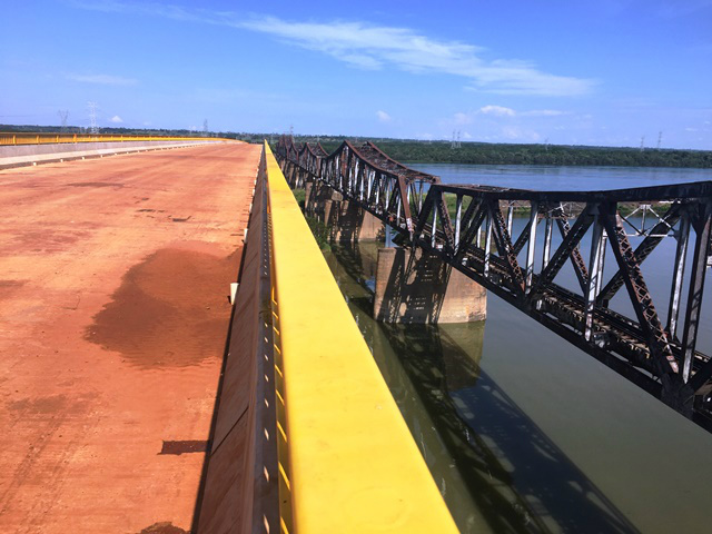 Ponte rodoviária entre Três Lagoas e Castilho será inaugurada em Fevereiro Ponte rodoviária entre Três Lagoas e Castilho será inaugurada em Fevereiro