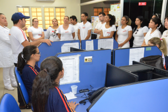 SAMU recebe visita de alunos de escola técnica de Ilha Solteira – SP SAMU recebe visita de alunos de escola técnica de Ilha Solteira – SP