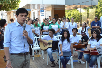 Vice-prefeito de Três Lagoas participa da recepção do Hospital Auxiliadora à Irmã Sílvia Boullosa Vice-prefeito de Três Lagoas participa da recepção do Hospital Auxiliadora à Irmã Sílvia Boullosa