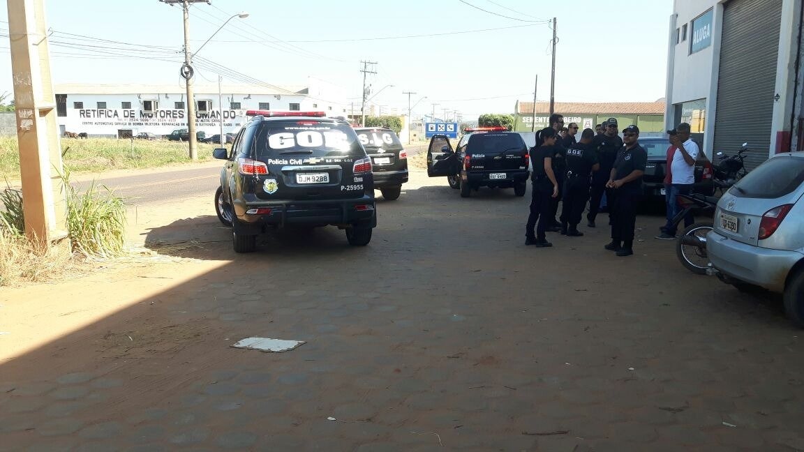 GOE e SIG deflagram operação em Três Lagoas GOE e SIG deflagram operação em Três Lagoas