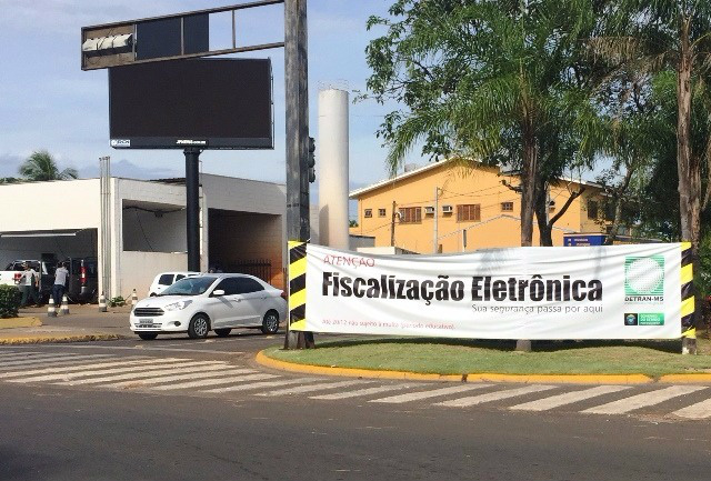 Em campanha educativa de um dia, DEPTRAN divulga inicio da operação dos radares eletrônicos