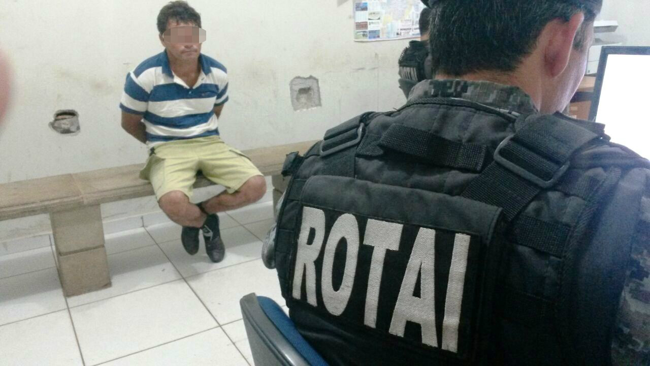 Foragido é preso pela Rotai em abordagem de rotina no Jardim Carandá 