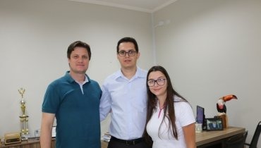 André Bittencourt recebe visita de representantes da UFMS e conversa sobre segurança e iluminação na universidade
