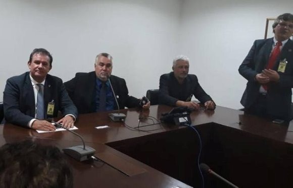 Em Brasília, deputado Eduardo Rocha participa de audiências com prefeitos de Mato Grosso do Sul