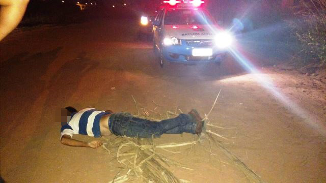 Pedestre é encontrado desacordado após suposto atropelamento 