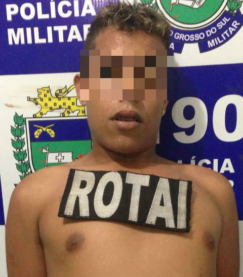 Após denúncia anônima, ROTAI prende suspeito de tráfico