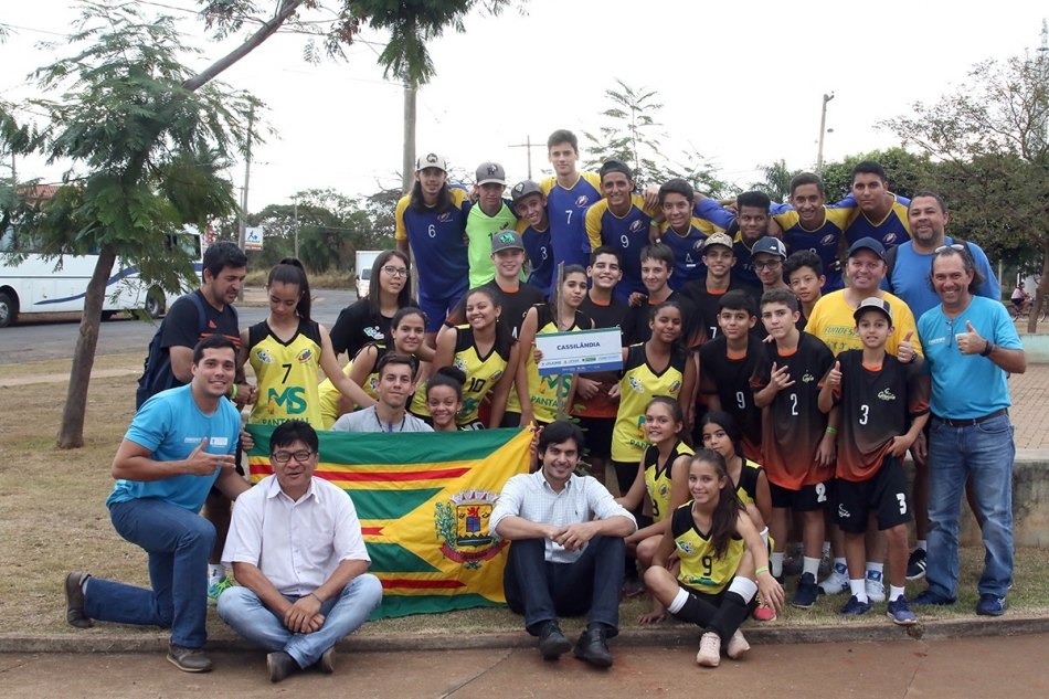 JEMS/JOJUMS de vôlei foi sucesso e trabalho da SEJUVEL supera expectativas