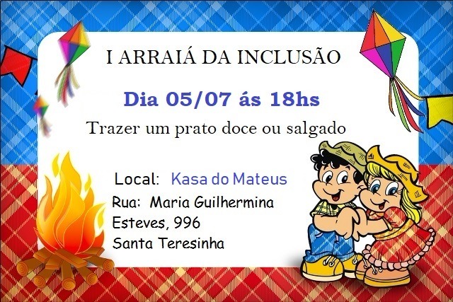 Primeiro Arraiá da Inclusão é realizado em Três Lagoas
