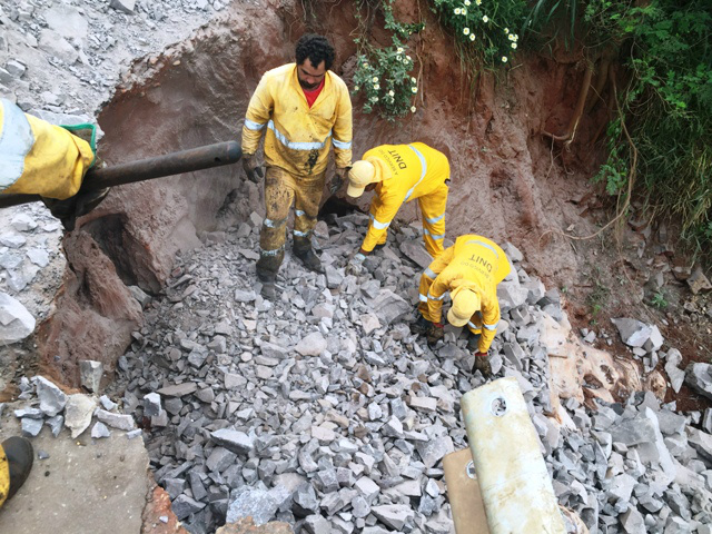 Após matéria, DNIT inicia recuperação em trecho da BR-262 em Três Lagoas