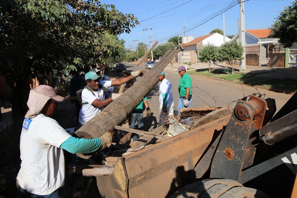 Prefeitura de Três Lagoas inicia nova etapa do “Meu Bairro Limpo”