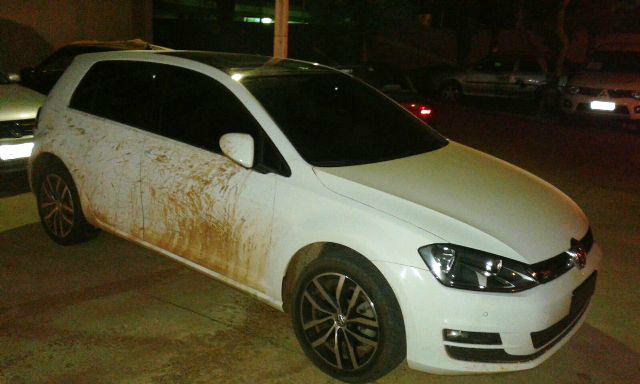 Golf que foi tomado em assalto no Santos Dumont é recuperado pela polícia de Três Lagoas 