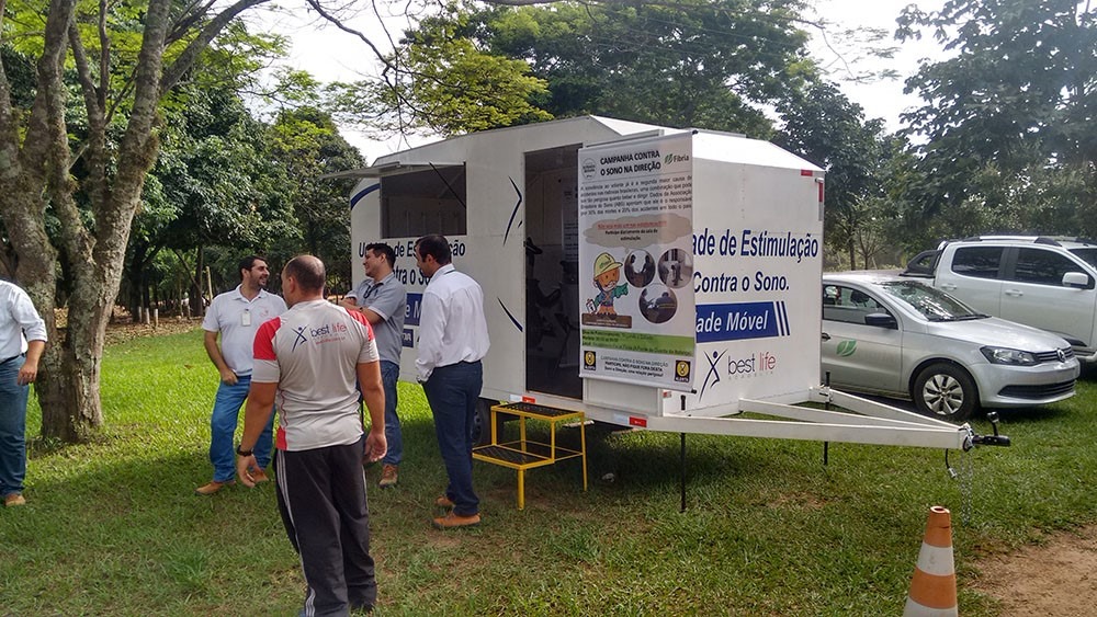 Fibria amplia estrutura de salas de estimulação contra o sono em Mato Grosso do Sul