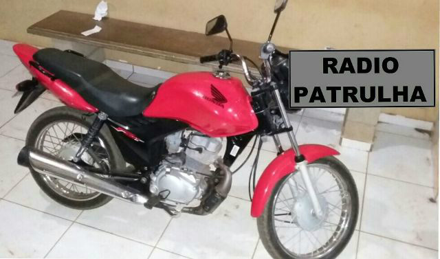 Moto furtada é encontrada na região de uma boate em Três Lagoas Moto furtada é encontrada na região de uma boate em Três Lagoas