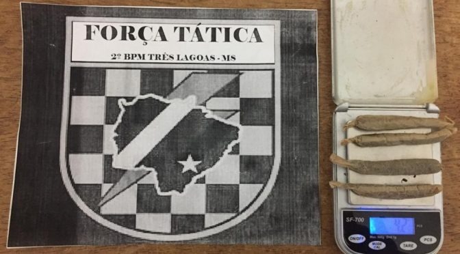 Adolescente é apreendido por tráfico de drogas no bairro Santa Rita
