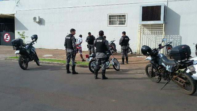 Ação do GETAM resulta na apreensão de moto na área central 