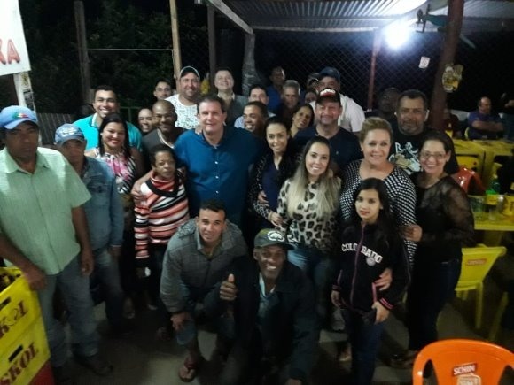 Eduardo Rocha prestigia ato de filiação ao PMDB em Três Lagoas Eduardo Rocha prestigia ato de filiação ao PMDB em Três Lagoas