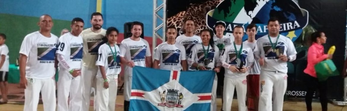 Capoeiristas de Três Lagoas conquistam medalhas em Bonito e se classificam para etapa nacional