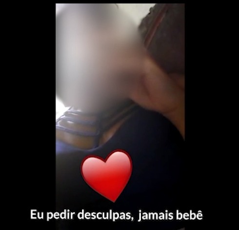 Antes da apreensão, garota grava vídeo afirmando que não pediria desculpas para PM