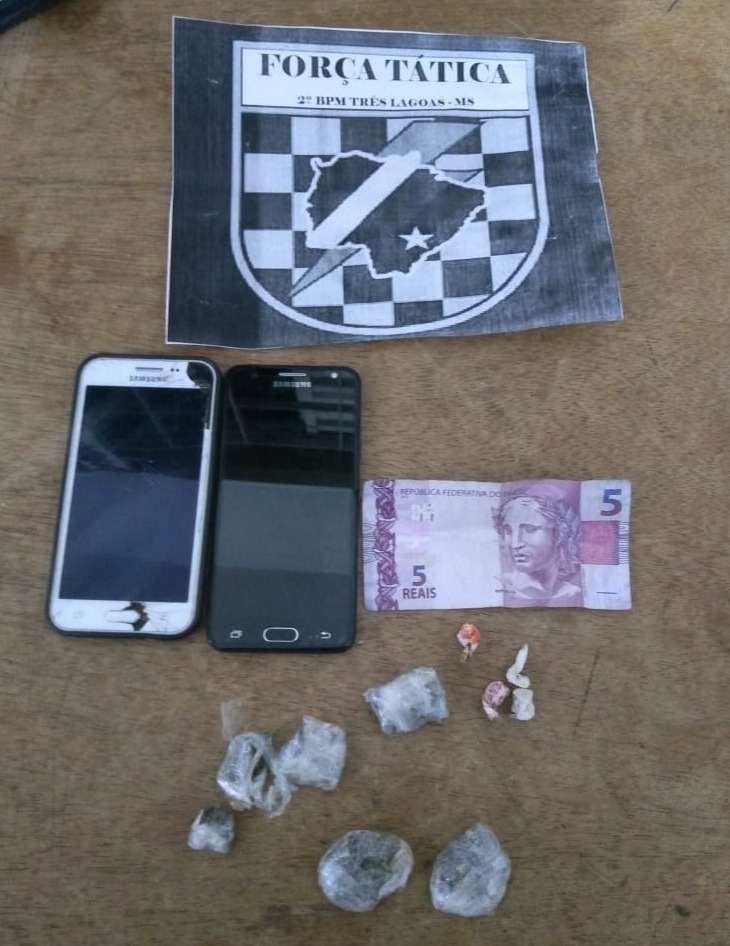 Adolescentes são detidos por tráfico de drogas no Jardim Imperial