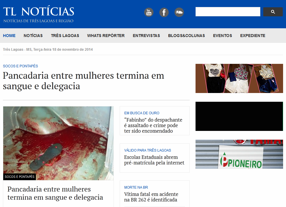 Minuto MS também fecha parceria com o site TL Notícias Minuto MS também fecha parceria com o site TL Notícias
