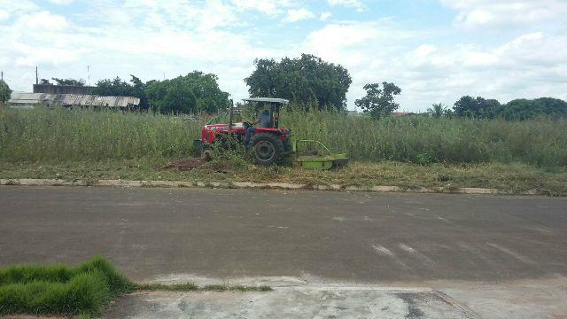 Após publicação de matéria, Prefeitura realiza limpeza de terreno abandonado no bairro Nova Três Lagoas 