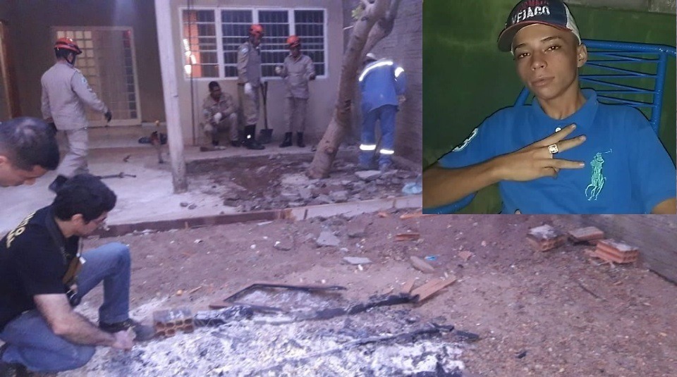 Jovem enterrado no Vila Haro teria sido morto com golpe de tábua de carne Jovem enterrado no Vila Haro teria sido morto com golpe de tábua de carne