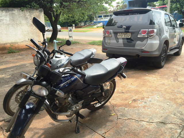 ROTAI recupera duas motos furtadas no Novo Oeste 
