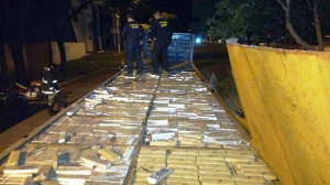Três-lagoense é preso em Ponta Porã; 1.470 Kg de maconha foram apreendidos 
