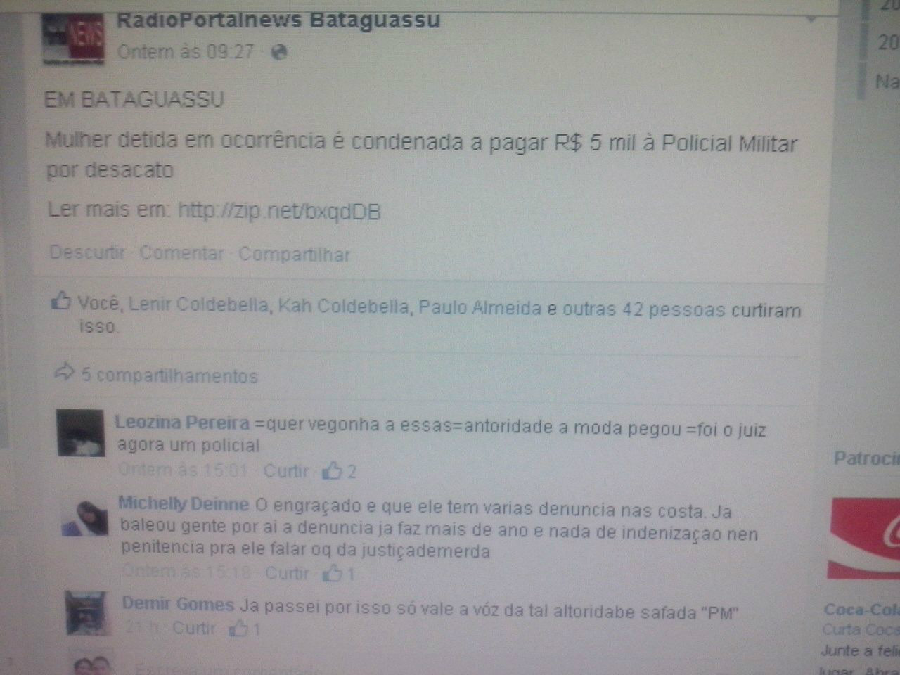 Sargento da PM registra novas ocorrências e vai pedir danos morais contra duas pessoas 