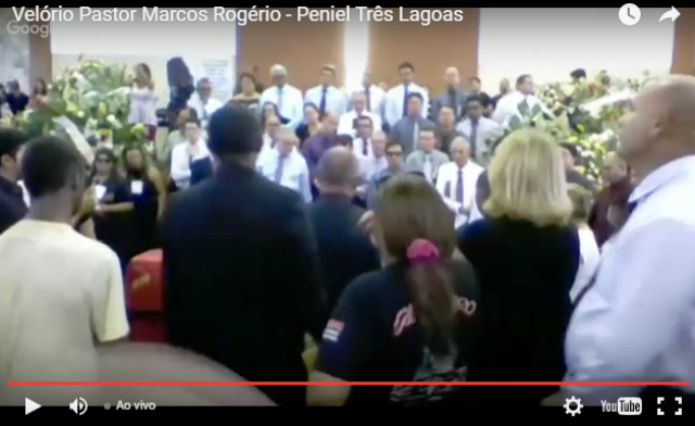 Assista ao vivo o velório do Pastor Marcos da Igreja Peniel 