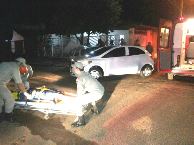 Acidente no Paranapungá deixa jovem ferido 
