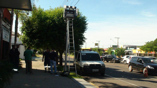 Inmetro realiza aferição dos radares eletrônicos de Três Lagoas