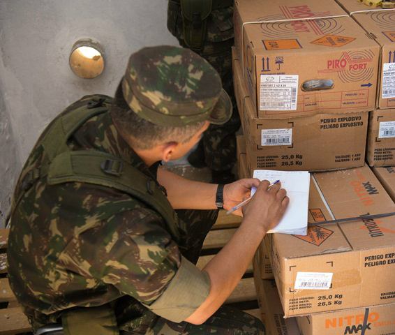 Exército realiza operação “Rastilho 2” e intensifica fiscalização de explosivos Exército realiza operação “Rastilho 2” e intensifica fiscalização de explosivos