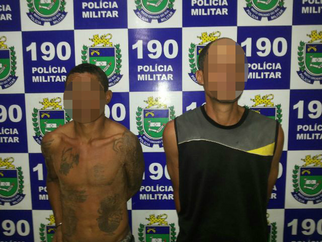 Polícia Militar prende acusado de trafico de drogas e usuário no bairro Vila Guanabara 