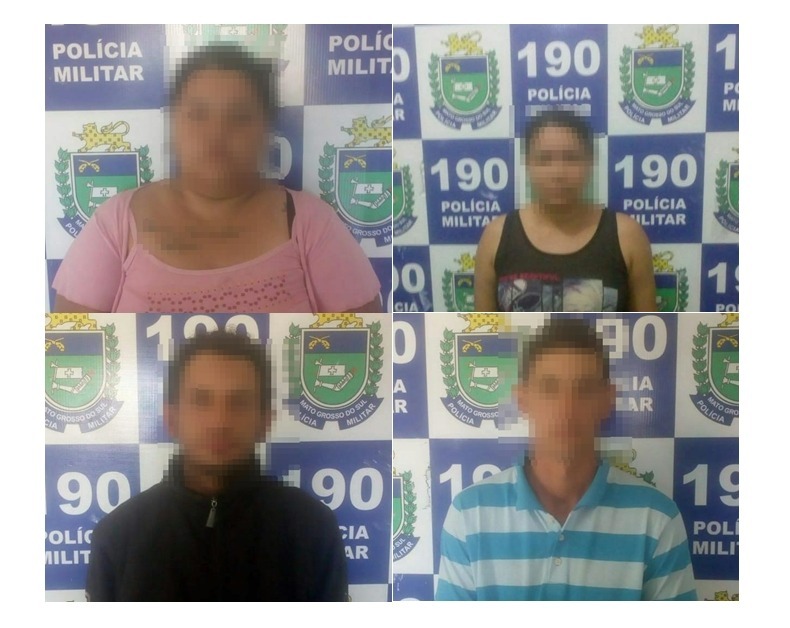 Polícia Militar prende quatro pessoas foragidas da Justiça Polícia Militar prende quatro pessoas foragidas da Justiça