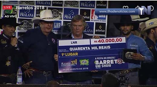 Peão que mora em Ilha Solteira vence rodeio de Barretos e leva R$ 40 mil e vaga no The American