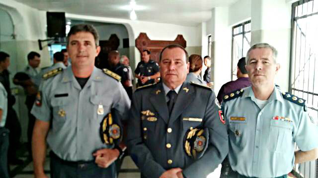 Comandante do 2º BPM participa de solenidade na cidade de Andradina-SP 