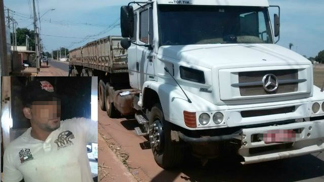 Após acidente, carreteiro é preso em flagrante por dirigir embriagado Após acidente, carreteiro é preso em flagrante por dirigir embriagado