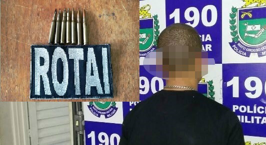 Ex-militar das forças armadas é preso com munições calibre 7.62 Ex-militar das forças armadas é preso com munições calibre 7.62
