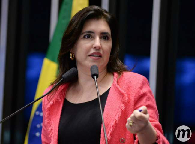 Simone Tebet diz que deve haver derrubada dos ‘muros’ da discórdia e intolerância Simone Tebet diz que deve haver derrubada dos ‘muros’ da discórdia e intolerância