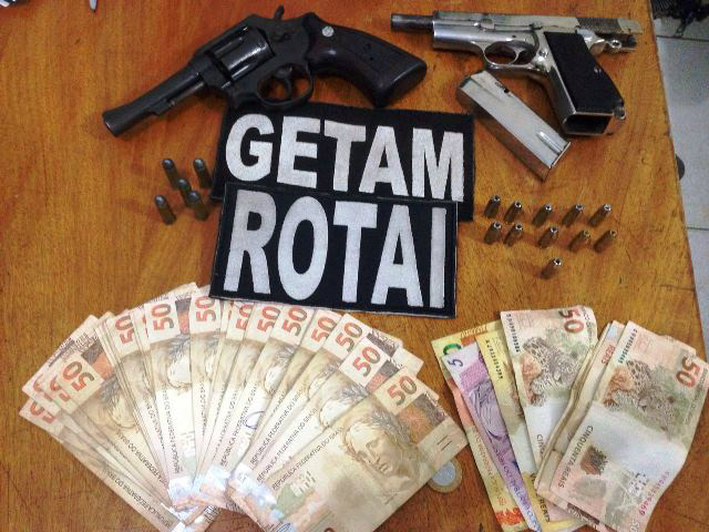 Rotai apreende arma e recaptura foragido da Justiça 