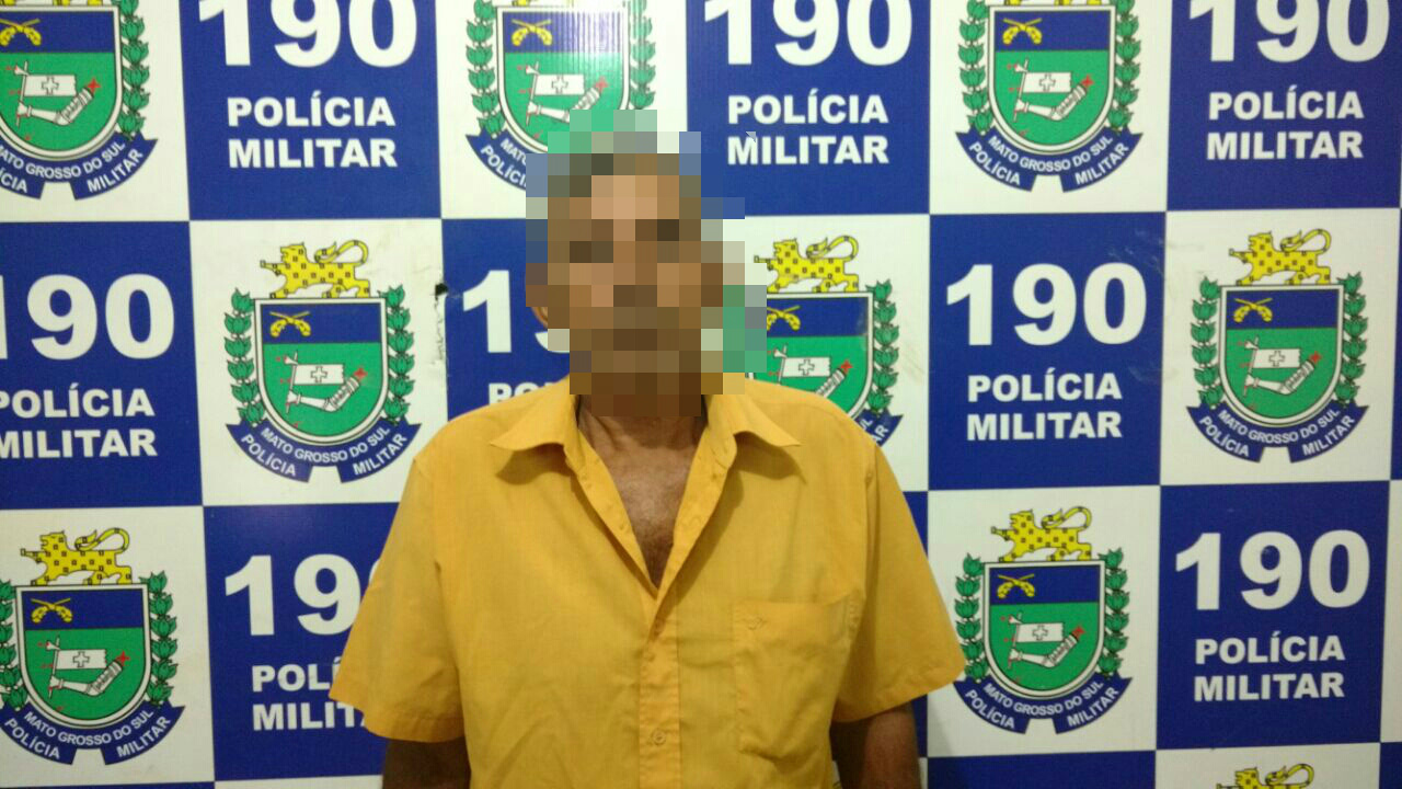 Idoso foragido da Justiça é preso pela polícia de Três Lagoas 